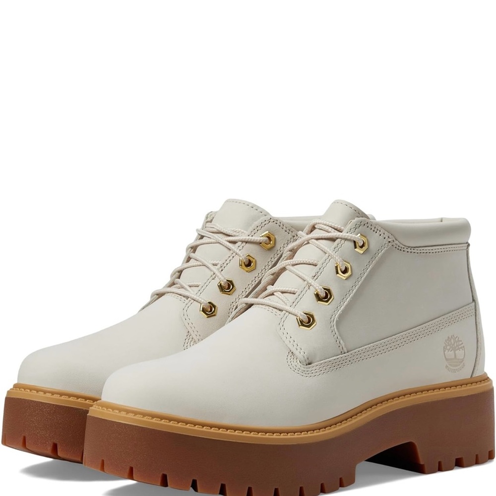 Timberland Women's Stone Street Platform Waterproof Chukka Boot Size US 6